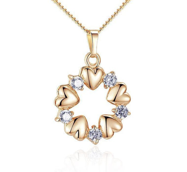 Luxury Gold Heart Necklaces