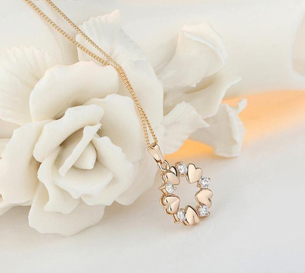 Luxury Gold Heart Necklaces