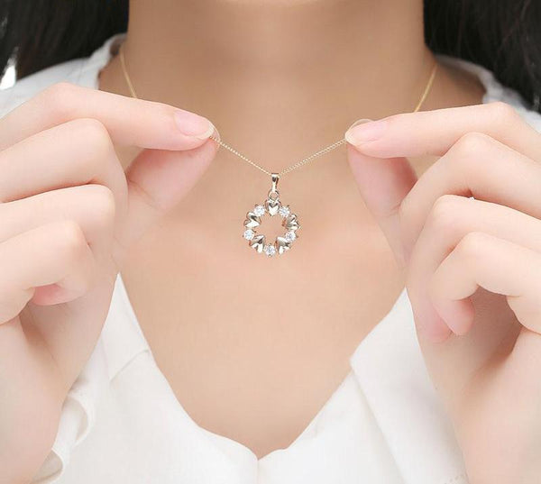 Luxury Gold Heart Necklaces