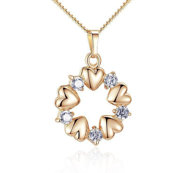Luxury Gold Heart Necklaces