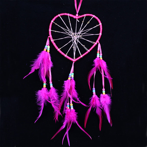 Colorful Heart Dream Catcher