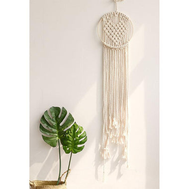 Handmade Rope Tapestry Heart Craft