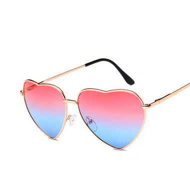 Heart Shaped Metal Sunglasses
