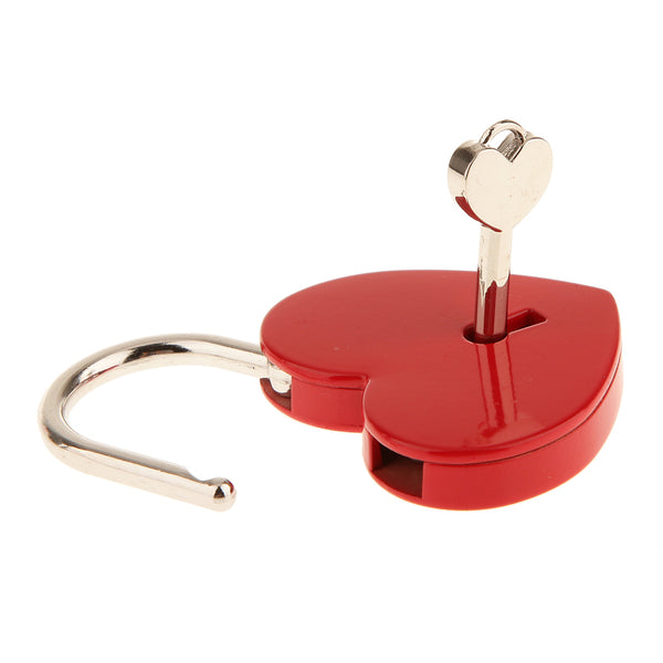 Vintage Heart Shape Padlock