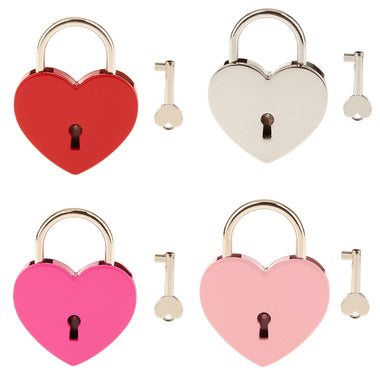 Vintage Heart Shape Padlock