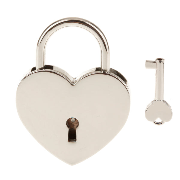 Vintage Heart Shape Padlock