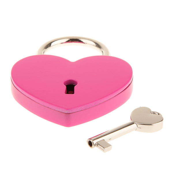 Vintage Heart Shape Padlock