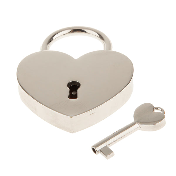 Vintage Heart Shape Padlock