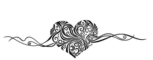 Romantic Heart Removable Wall Stickers