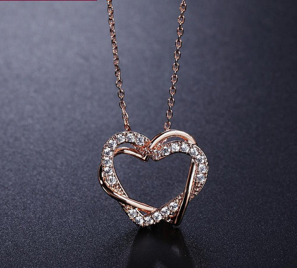 Heart to Heart Pendant Necklace
