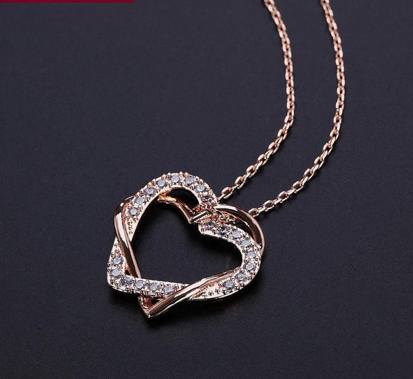 Heart to Heart Pendant Necklace