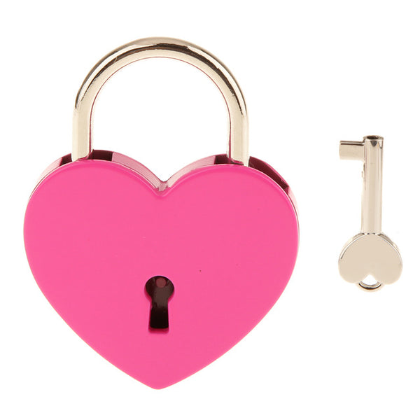 Vintage Heart Shape Padlock