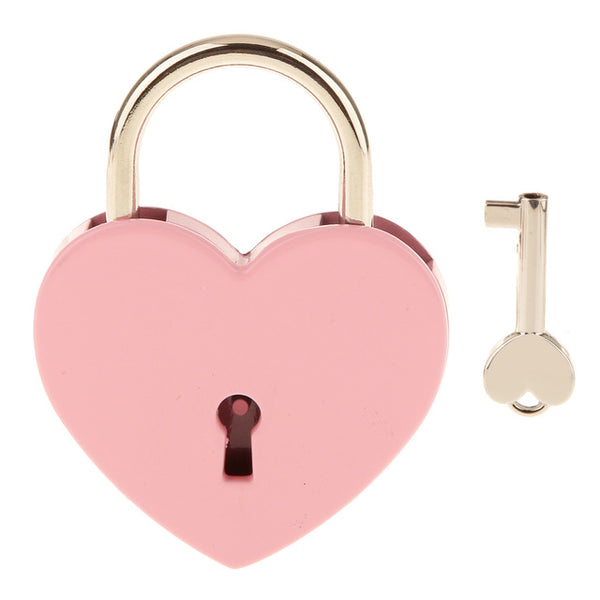Vintage Heart Shape Padlock